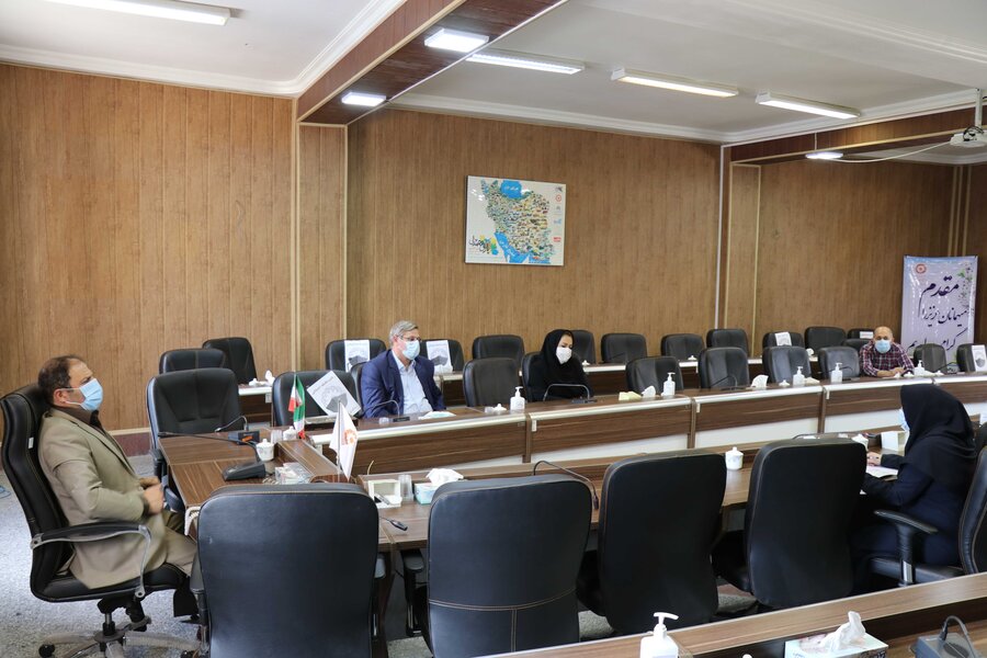 برگزاری جلسه شورای معاونین در بهزیستی آذربایجان غربی 