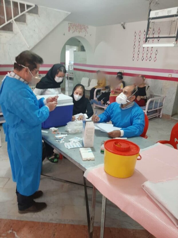اتمام مرحله دوم واکسیناسیون کرونا در مراکز توانبخشی تحت نظارت بهزیستی البرز

