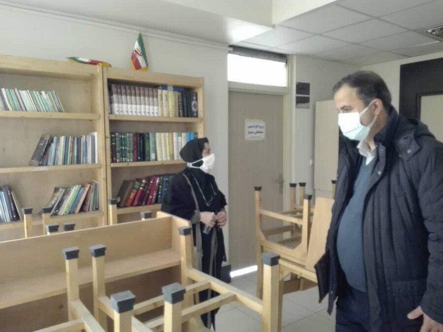 بازدید معاون پیشگیری بهزیستی تهران از مرکز توانمندسازی معتادان بهبود یافته محله هرندی