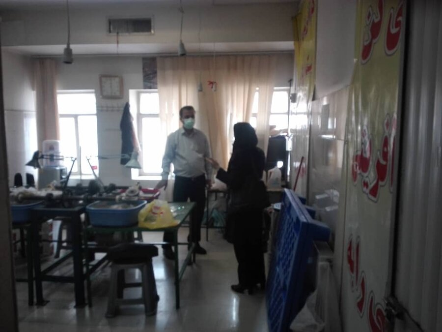 بازدید معاون پیشگیری بهزیستی تهران از مرکز توانمندسازی معتادان بهبود یافته محله هرندی