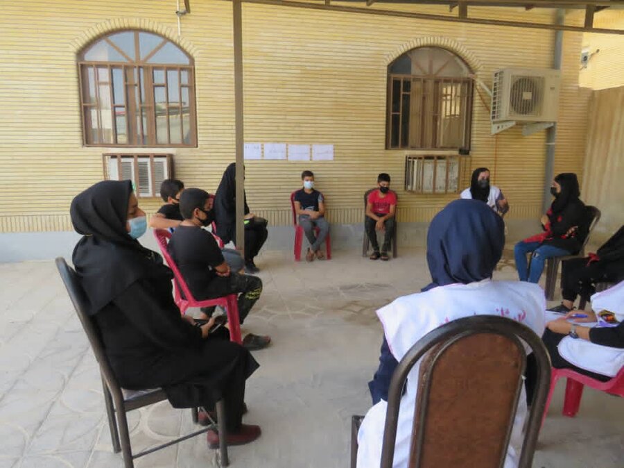 تنگستان|کارگاه آموزشی مهارت تاب آوری ویژه کودکان کار توسط اورژانس اجتماعی تنگستان برگزار گردید