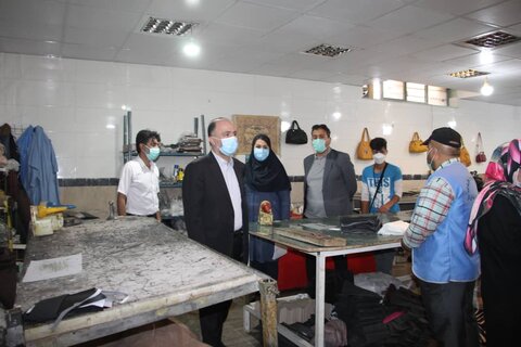 بازدید مدیر بهزیستی شهر تهران از مرکز ساماندهی کودکان کار و خیابان یاسر