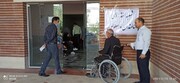 گزارش تصویری| رای گیری در شعب اخذ رای مناسب سازی شده برای سالمندان وافراد دارای معلولیت در ایلام