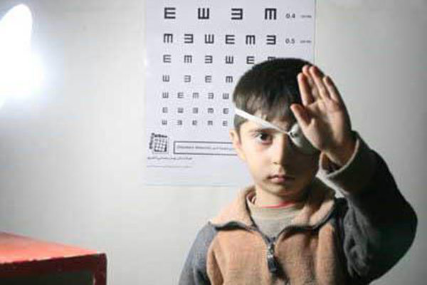 اجرای برنامه پیشگیری از تنبلی چشم کودکان درخراسان شمالی