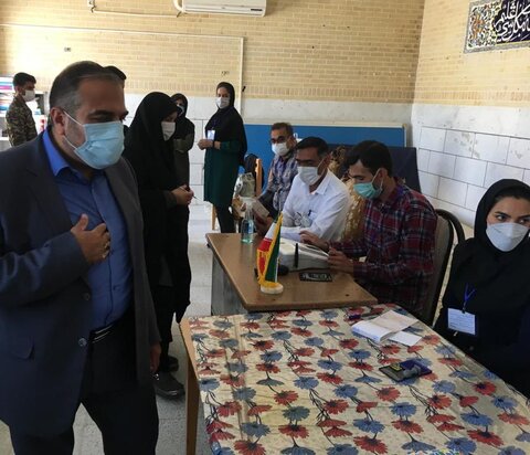 انتخابات | حضور مدیرکل بهزیستی فارس به عنوان بازرس وزارت ویژه کشور