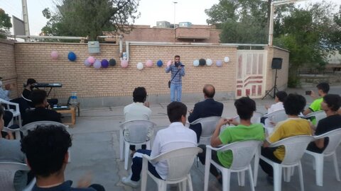 گزارش تصویری | سمنان | جشن میلاد امام هشتم در مرکز پسران