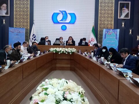 برگزاری جلسه اعضای کمیسیون اجتماعی مجلس در سرپرستی بانک رفاه خراسان رضوی