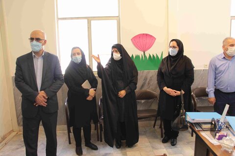 گزارش تصویری| بازدید مدیرکل استان سمنان از مراکز اجتماعی