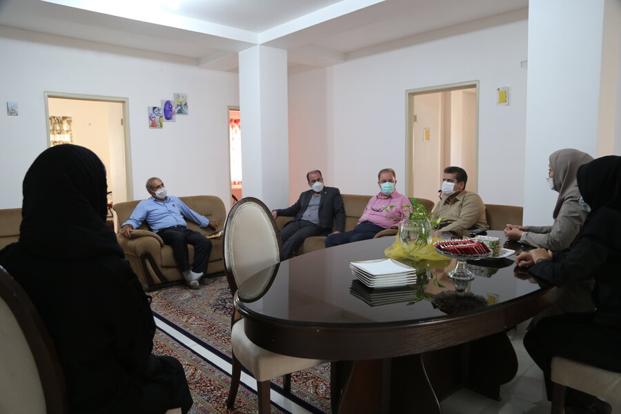 مدیرکل بهزیستی مازندران از مرکز خانه سلامت شهرستان ساری بازدید کرد