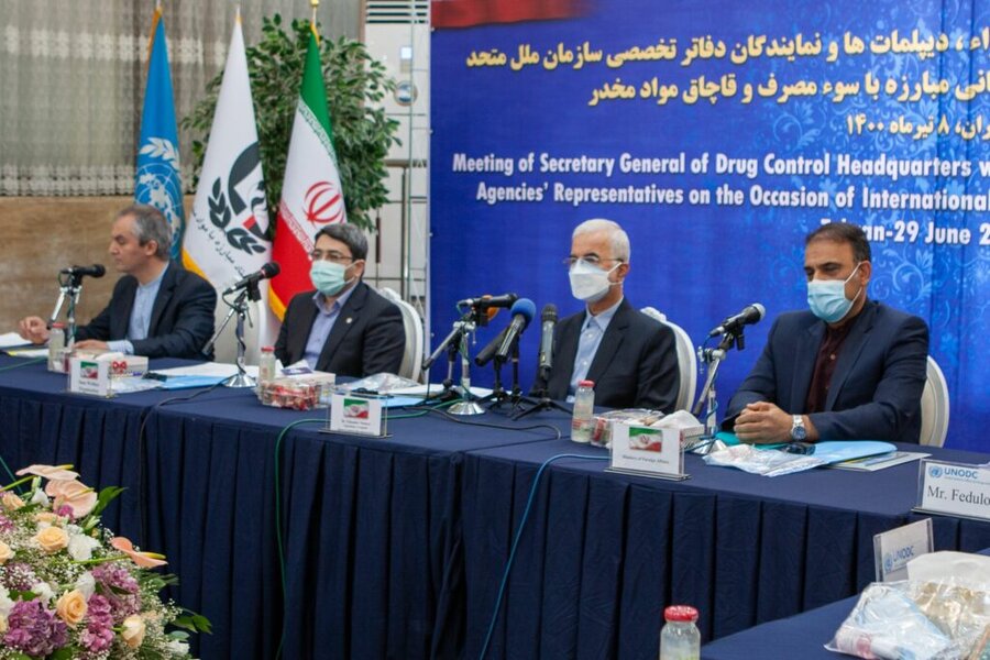 سخنرانی رئیس سازمان بهزیستی در نشست ویژه دیپلمات‌های مقیم تهران، به مناسبت سالروز جهانی مبارزه با سوء مصرف مواد مخدر