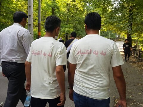 گزارش صداوسیما گلستان از پیاده‌روی نه به اعتیاد