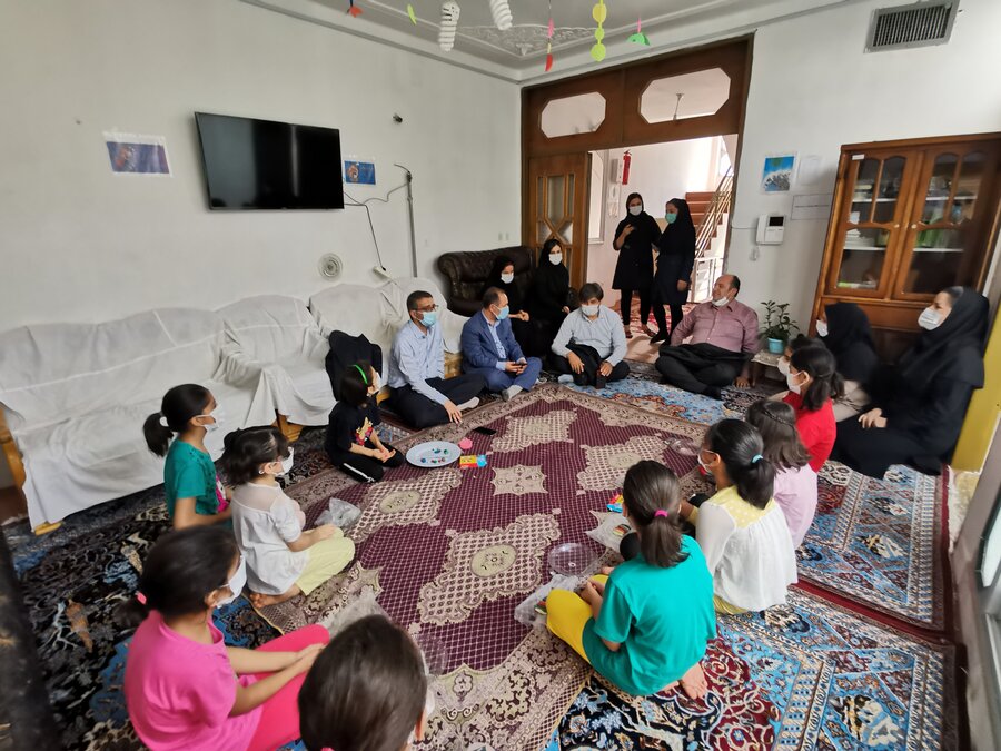 بازدید مدیرکل امور کودکان و نوجوانان سازمان بهزیستی کشور از مراکز نگهداری فرزندان شبه خانواده جنوب آذربایجان غربی 