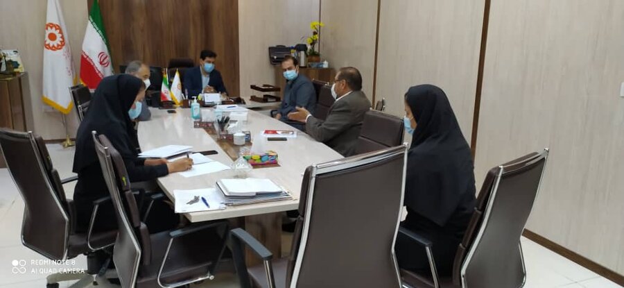 گزارش تصویری دیدار مدیرکل بهزیستی خراسان شمالی با کارکنان
