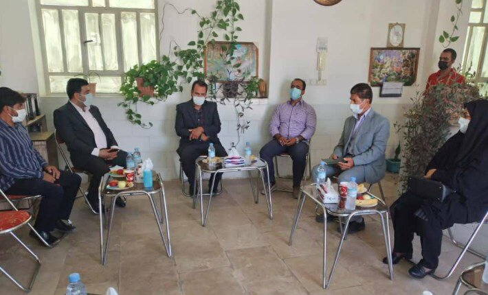 تفت | بازدید مسئولین شهرستان از کمپ ترک اعتیاد شاداب
