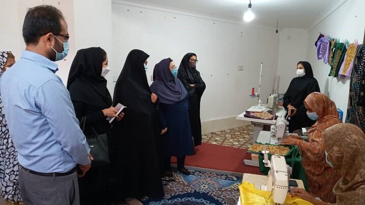 بازدید از مراکز بهزیستی شهرستان رودان