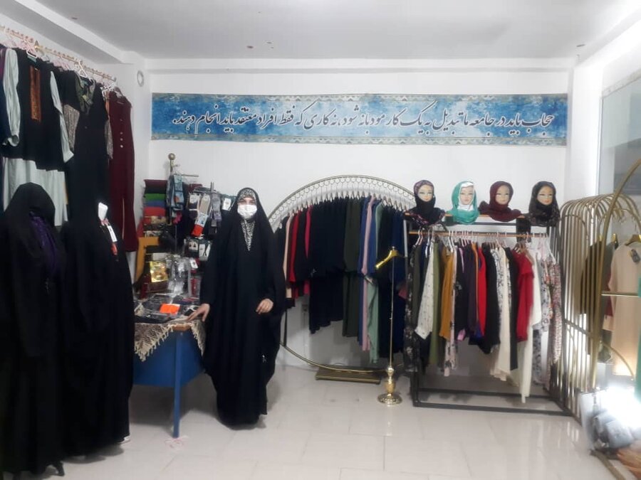 فروشگاه تخصصی حجاب در شهرستان جاجرم افتتاح شد