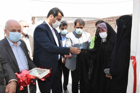 بهره برداری از 13 واحد مسکونی مددجویان در هفته بهزیستی در شهرستان فیروزه