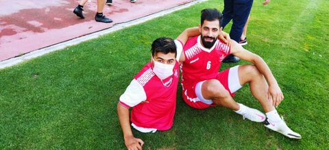 با هم ببینیم| حضور توانخواهان شهریاری در تمرین تیم فوتبال پرسپولیس