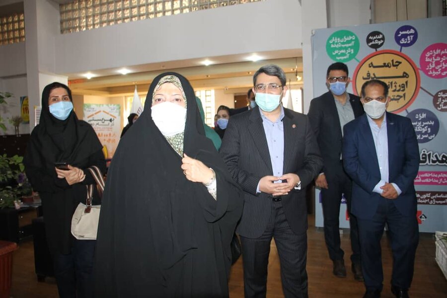 Vice President for Women Affairs paid a visit 3centers covered by SWO