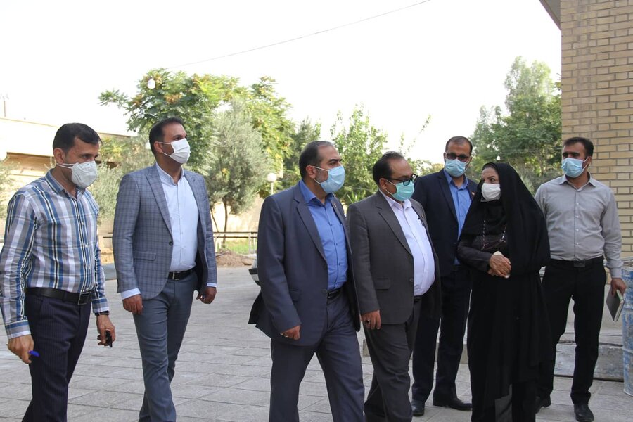 بازدید کشفی نژاد از اورژانس اجتماعی شیراز