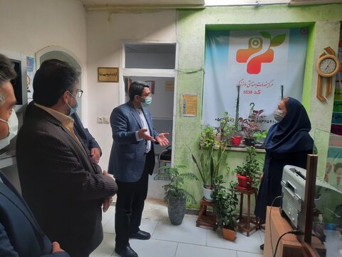 بازدید دکتر قبادی دانا از مراکز مثبت زندگی شهرستان مشهد