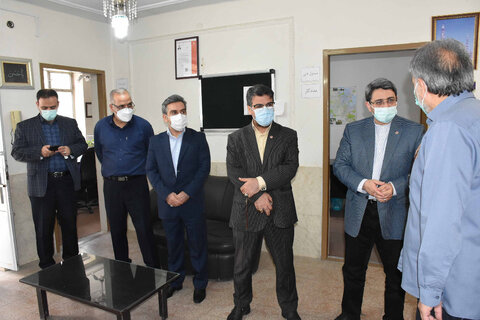 بازدید دکتر قبادی از مراکز مثبت زندگی شهرستان مشهد