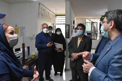 بازدید دکتر قبادی از مراکز مثبت زندگی شهرستان مشهد