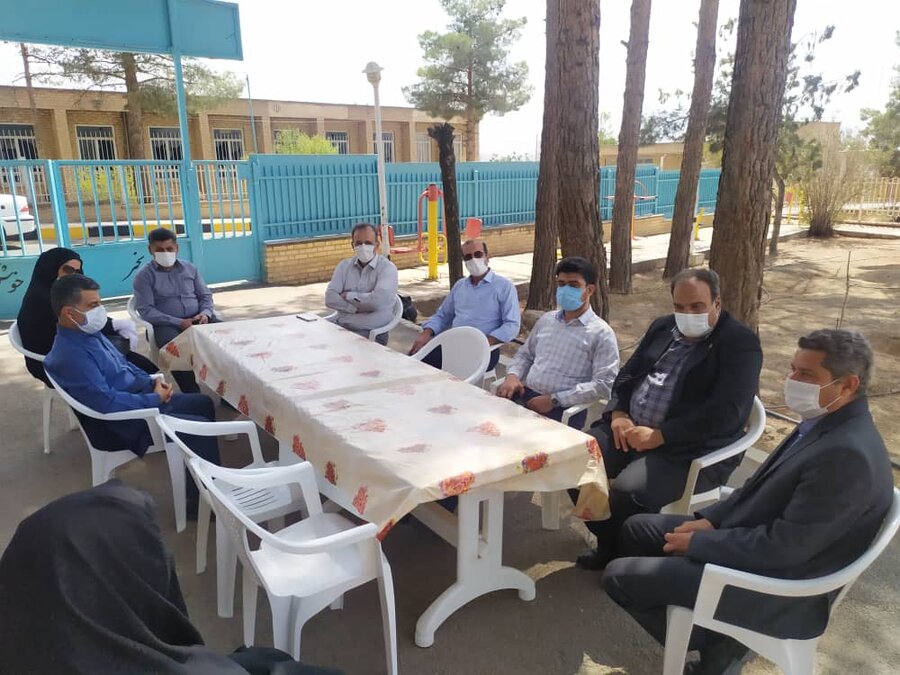 روز پرکار مدیر کل بهزیستی استان در شهرستان اردستان