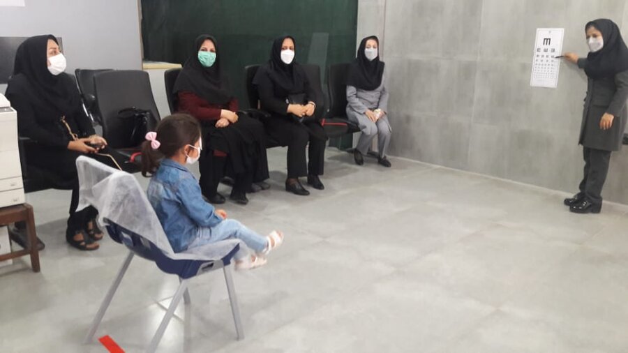 افتتاح برنامه کشوری پیشگیری از تنبلی چشم کودکان ۳ تا ۶ سال در بوشهر