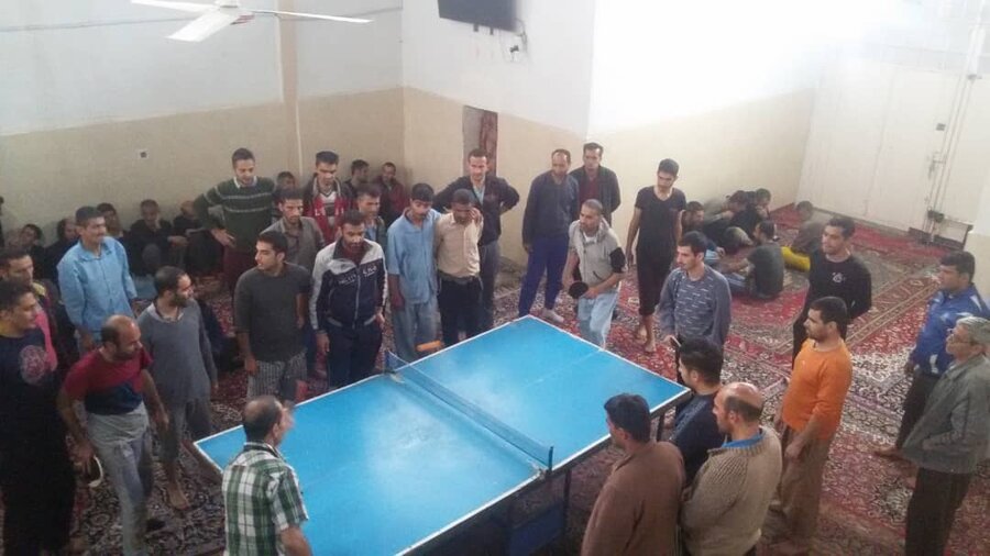 برگزاری مسابقات ورزشی میان مددجویان مقیم مراکز اقامتی ترک اعتیاد
