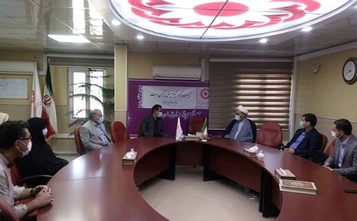 نشست صمیمی مدیر عامل جمیعت هلال احمر استان با مدیر کل بهزیستی به مناسبت هفته بهزیستی