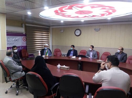 نشست صمیمی مدیر عامل جمیعت هلال احمراستان با مدیر کل بهزیستی به مناسبت هفته بهزیستی