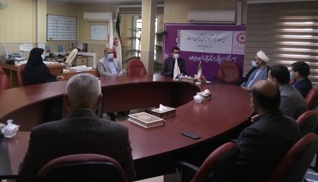 نشست صمیمی مدیر عامل جمیعت هلال احمراستان با مدیر کل بهزیستی به مناسبت هفته بهزیستی