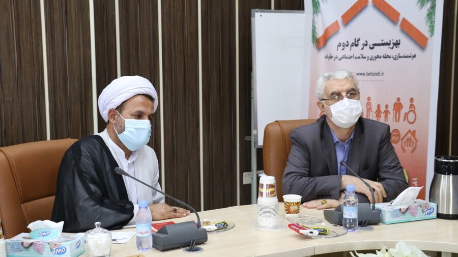نشست مدیرکل بهزیستی گیلان با اعضای بنیاد الغدیر استان