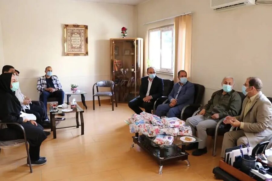 بازدید نماینده مردم ارومیه در مجلس از مراکز بهزیستی به مناسبت هفته بهزیستی