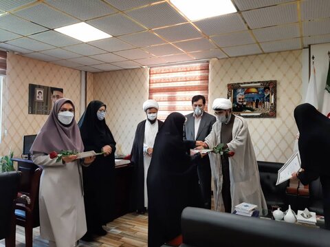 تجلیل از کارکنان سادات بهزیستی استان البرز به مناسبت عیدسعید غدیرخم