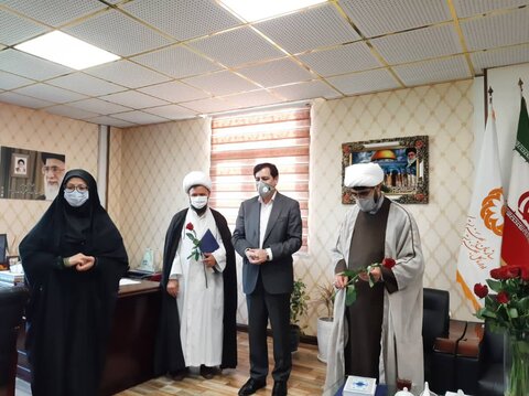 تجلیل از کارکنان سادات بهزیستی استان البرز به مناسبت عیدسعید غدیرخم