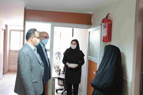 گزارش تصویری | دیدار مدیرکل بهزیستی استان سمنان با پرسنل سید در ستاد استان