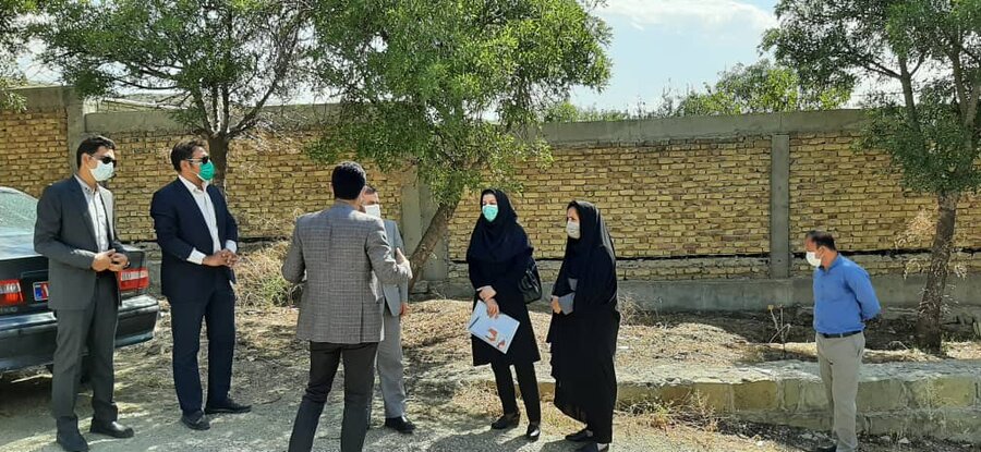 بازدید از روند پروژه های مدارس در حال احداث در خراسان شمالی