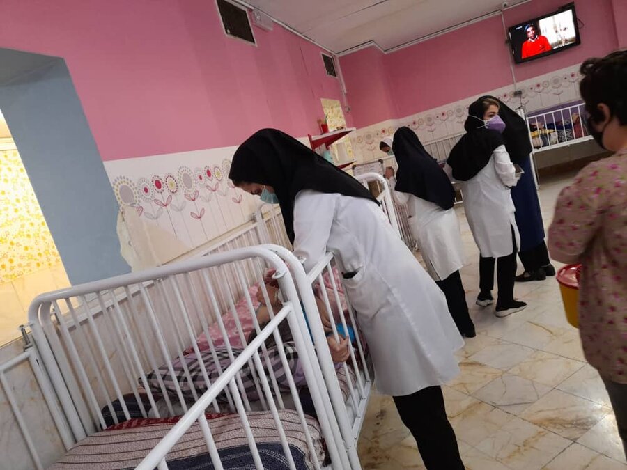شمیرانات | مرحله اول واکسن سینوفارم در مرکز توانبخشی امام علی تزریق شد