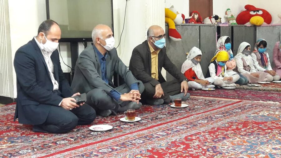 بازدید مدیر کل بهزیستی استان سمنان از خانه کودکان و نوجوانان آمنه شاهرود