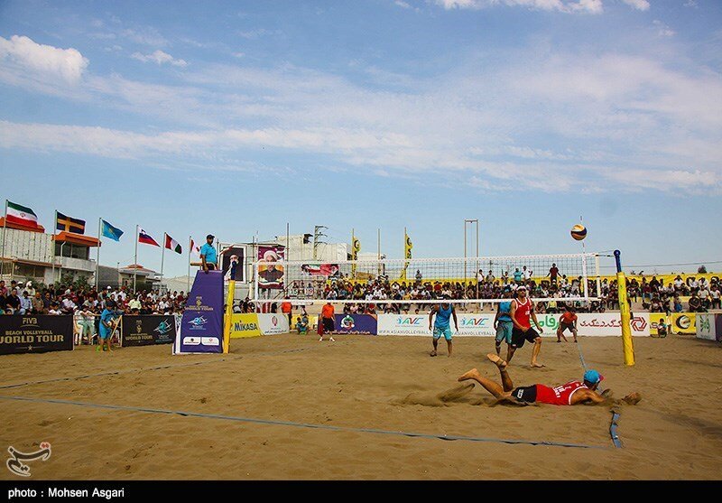 یک پیروزی و دو شکست برای والیبال ساحلی ناشنوایان در مسابقات جهانی