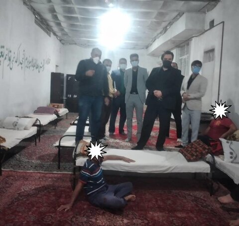 نیشابور | بازدید تیم نظارتی قضایی انتظامی از مراکز ترک اعتیاد اقامتی نیشابور