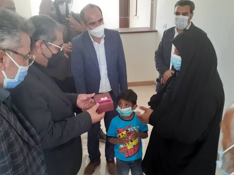 افتتاح ۳ واحد مسکن مددجویی به مناسبت هفته دولت در آبیک