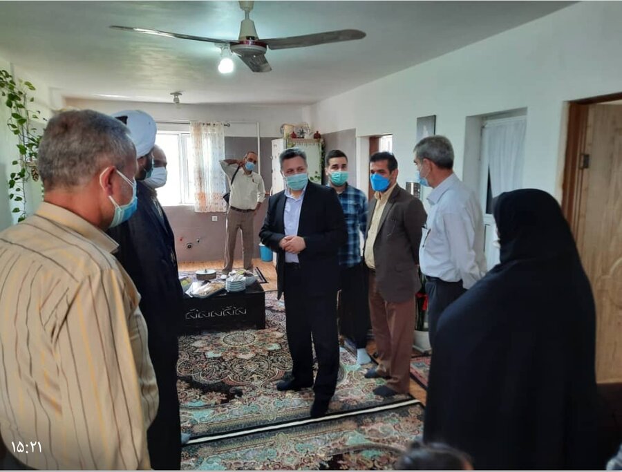 افتتاح چهار واحد مسکن مددجویی به مناسبت هفته دولت در املش