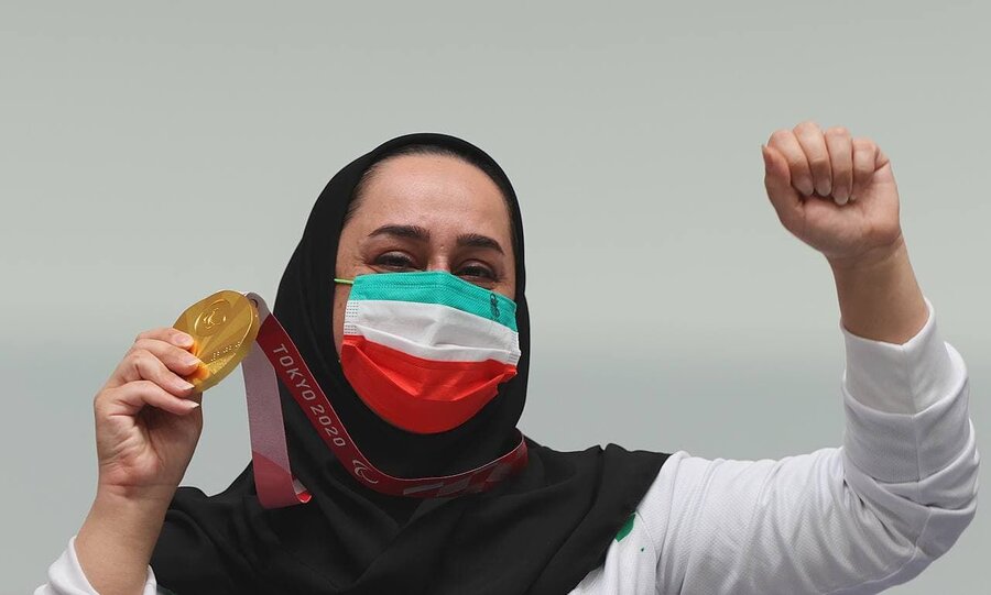 ضرب هفتمین طلای کاروان ایران با تیر ملکه تپانچه