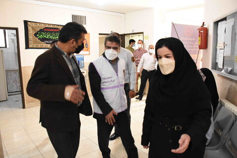 گزارش تصویری | بازدید مدیرکل بهزیستی خراسان رضوی از مرکز اورژانس اجتماعی مشهد