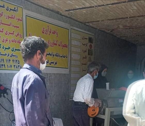 فیروزه | ۱۵ مددجوی فیروزه‌ای در روستای فرخار شاغل شدند