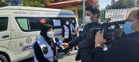 گزارش تصویری/ برگزاری مانور اورژانس اجتماعی در استان
