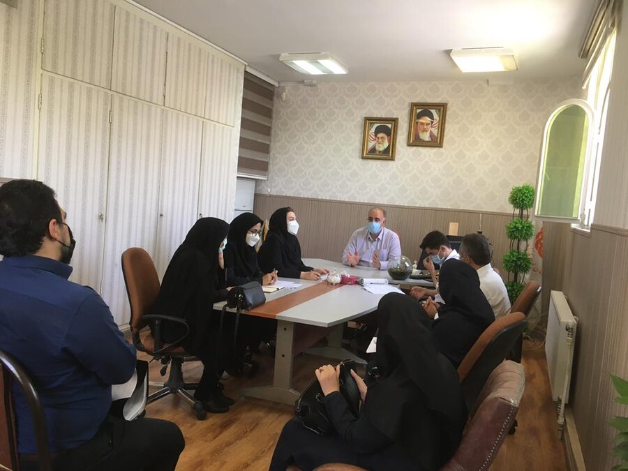 پاکدشت| جلسه بررسی عملکرد مراکز مثبت زندگی درشهرستان 